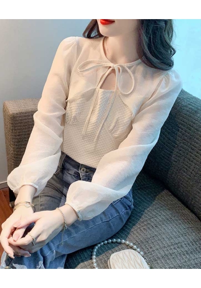 blouse wanita korea T7746