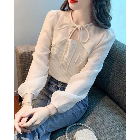 blouse wanita korea T7746