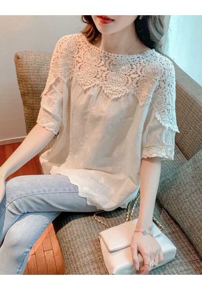 blouse wanita korea T7748