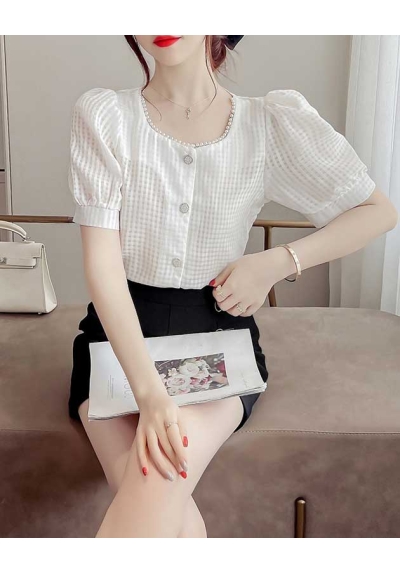 blouse wanita korea T7752