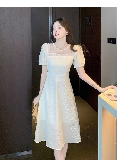 dress wanita korea D7631