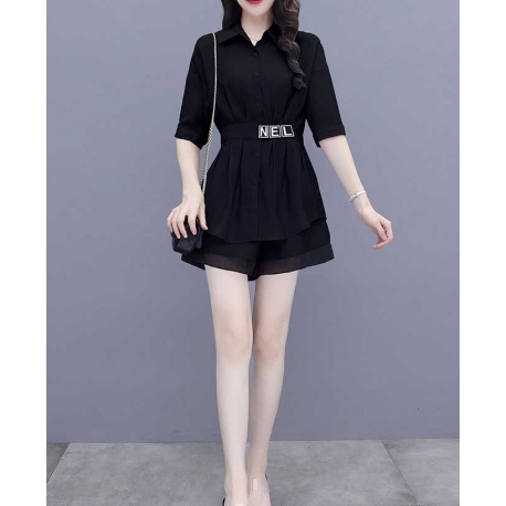 setelan wanita korea D7634