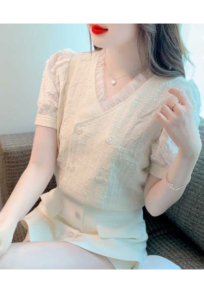 blouse wanita korea T7752