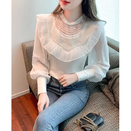 blouse wanita korea T7754