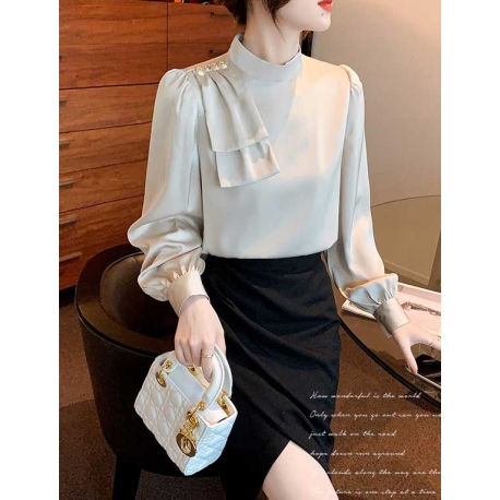 blouse wanita korea T7750