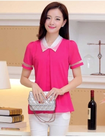 blouse chiffon import T2070