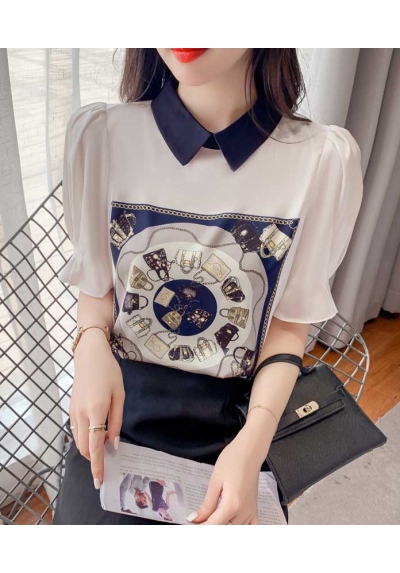 blouse wanita korea T7765