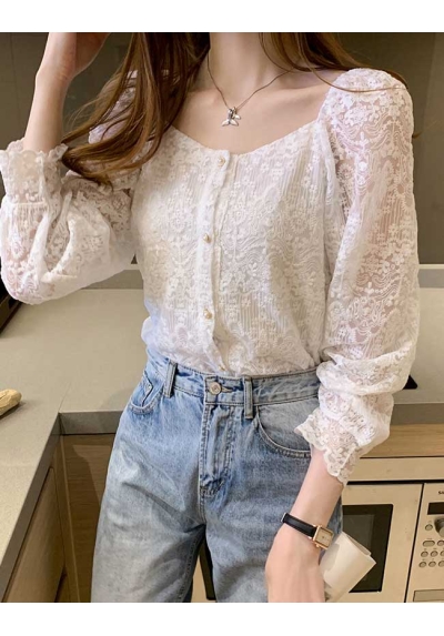 blouse wanita korea T7775