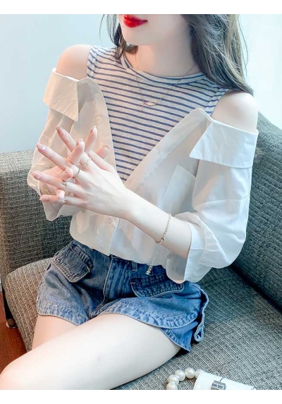 blouse wanita korea T7778