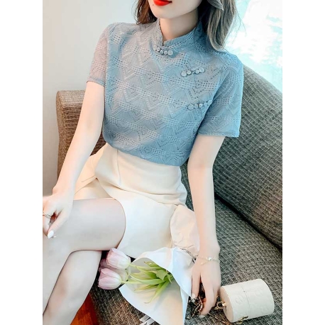 blouse wanita korea T7788