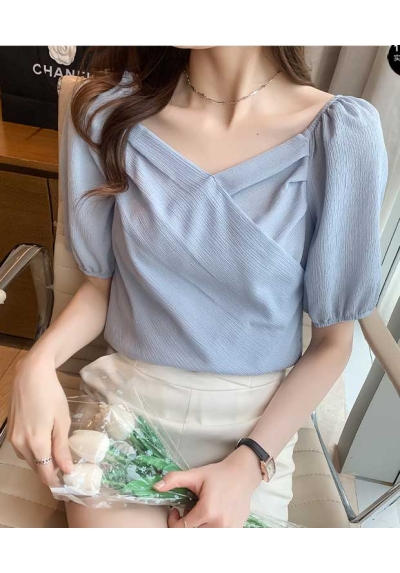 blouse wanita korea T7792