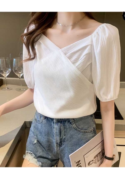 blouse wanita korea T7690