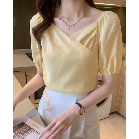 blouse wanita korea T7793