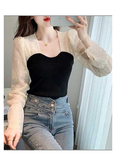 blouse wanita korea T7592