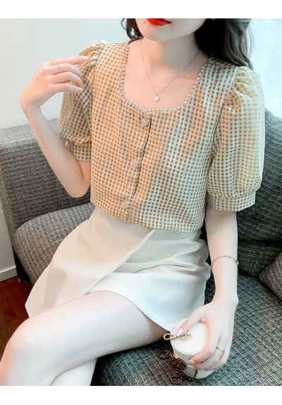 blouse wanita korea T7805