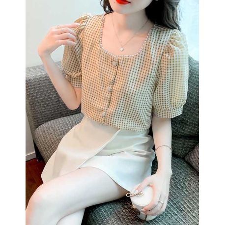 blouse wanita korea T7751