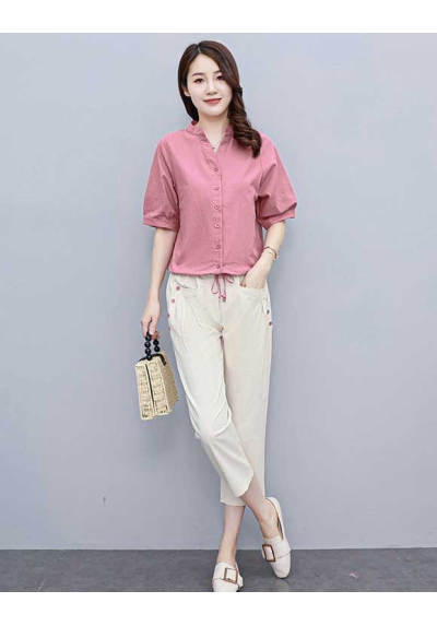 setelan wanita korea D7679