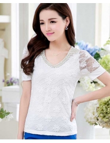 blouse wanita korea T2078