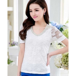 blouse wanita korea T2078