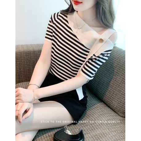 blouse wanita korea T7807