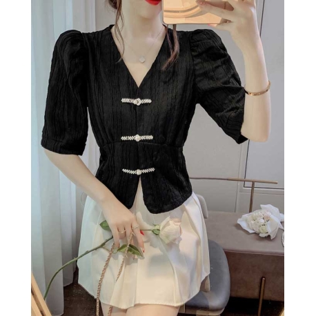 blouse wanita korea T7810