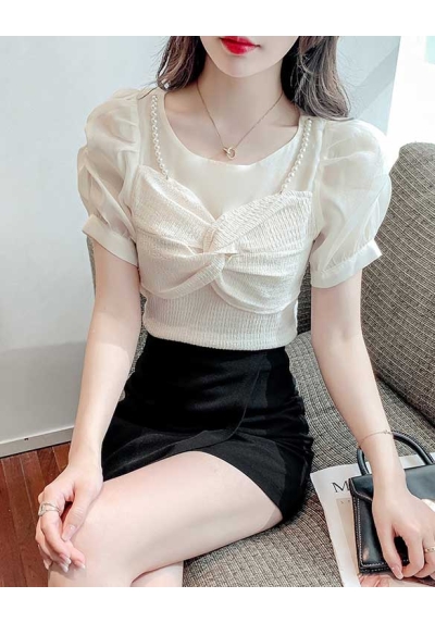 blouse wanita korea T7551