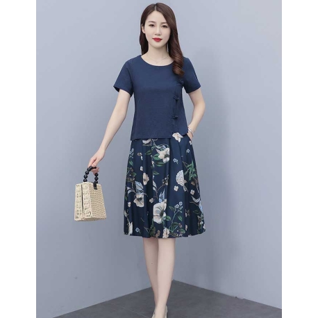 setelan wanita korea D7644