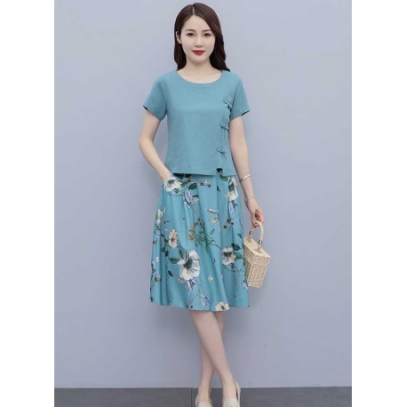 setelan wanita korea D7692