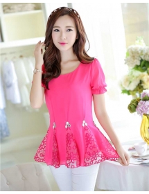blouse wanita korea T2083