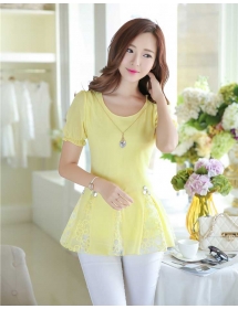 blouse wanita korea T2086