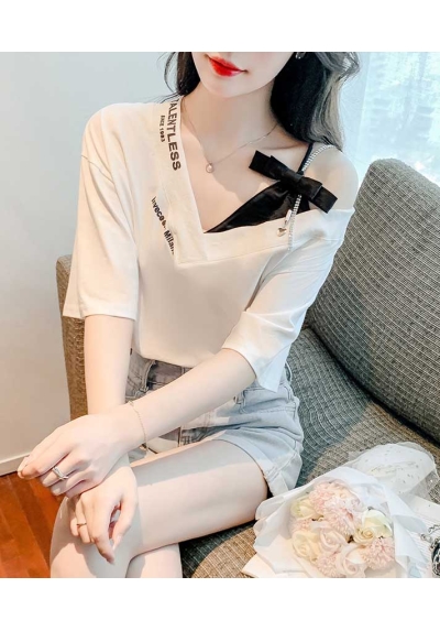 blouse wanita korea T7838