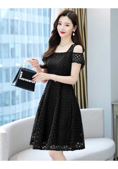 dress wanita korea D7705