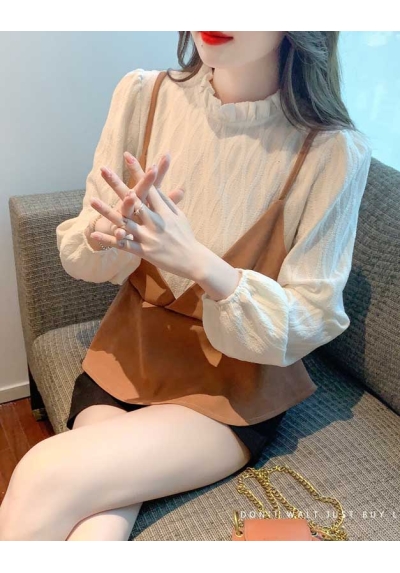 blouse wanita korea T7845