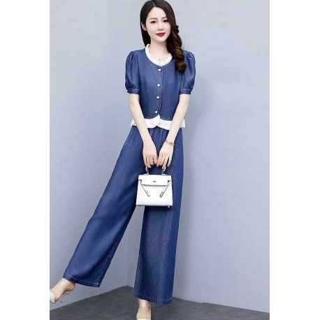 setelan wanita korea D7707