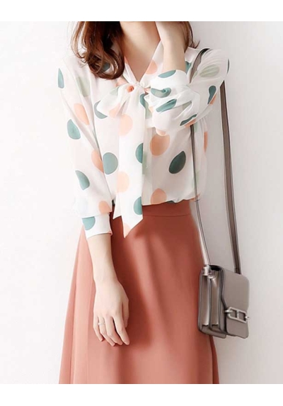 blouse wanita korea T7849