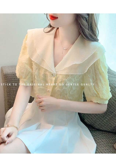 kemeja wanita import T7825