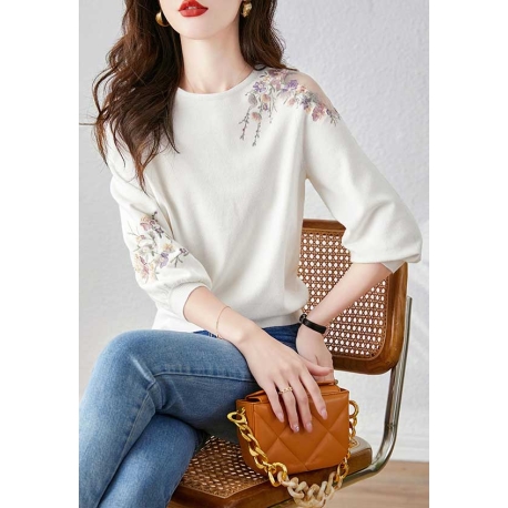 blouse wanita korea T7808
