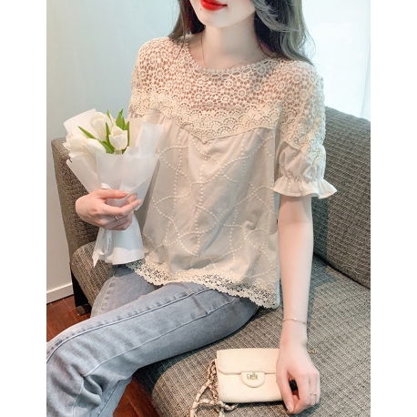 blouse wanita korea T7849