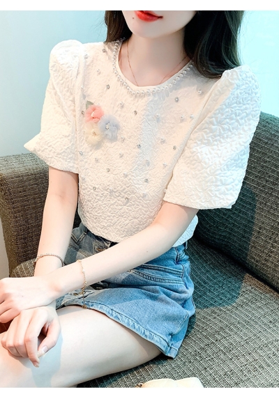blouse wanita korea T7856