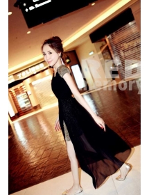 long dress chiffon D2004