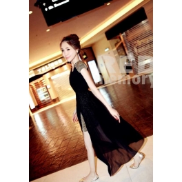 long dress chiffon D2004