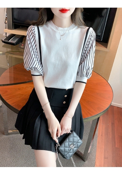 blouse wanita korea T7858