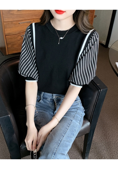 blouse wanita korea T7859