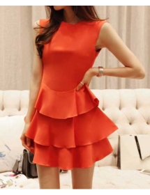 dress wanita import D2011
