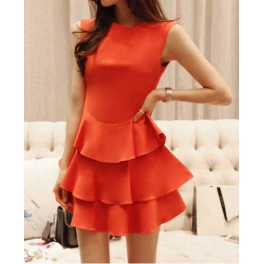 dress wanita import D2011