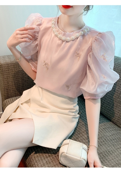 blouse wanita korea T7864