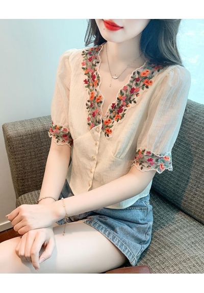 blouse wanita korea T7867