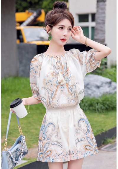 setelan wanita korea D7725