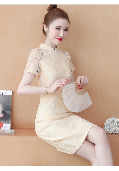 dress cheongsam wanita korea D7733