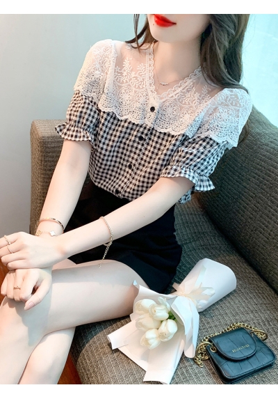 blouse  wanita korea T7876